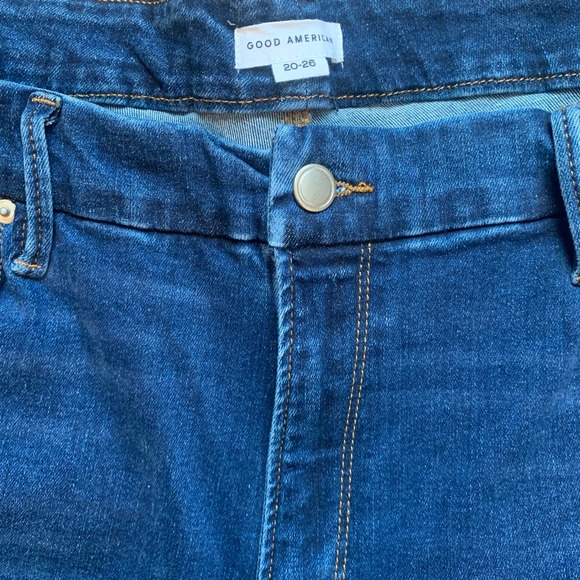 Good American Women's Always Fits Good Legs Skinny Jeans Size 20-26 Indigo 446 - Picture 5 of 11